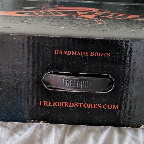 FREEBIRD BY STEVEN CROSBY STONE MOTO BIKER BOOTS SZ 11 US NIB - Picture 10 of 16